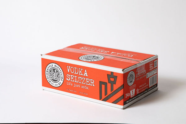 Vodka Seltzer Carton (6 x 4pk x 200ml Can, 6.2%ABV)