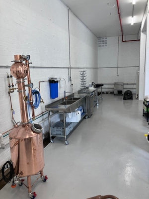 Inside Blackwattle Distillery where the finest gin and vodka is created.